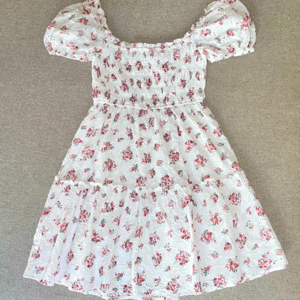 Floral mini dress